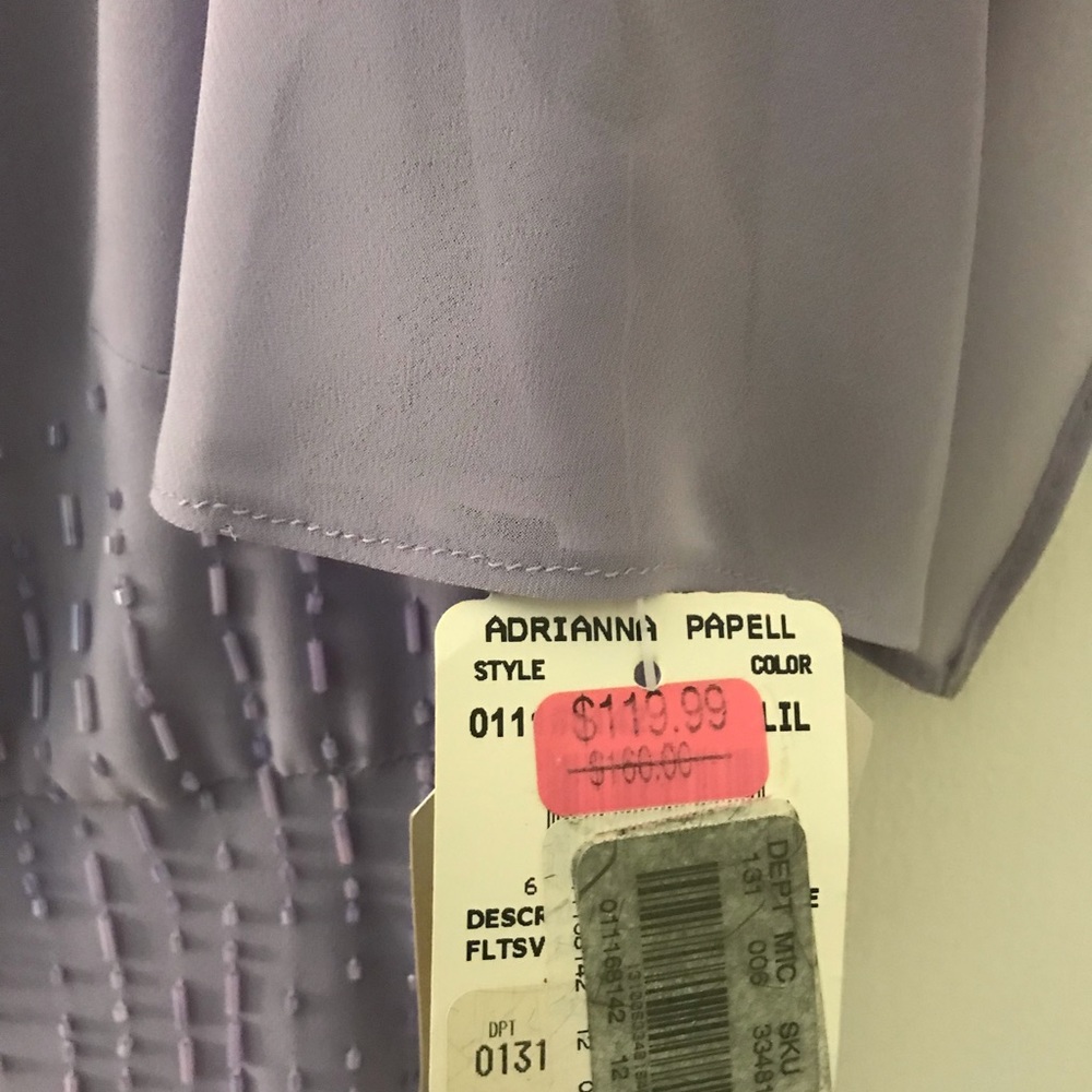 12P, Papell cocktail/Semi formal, tea length